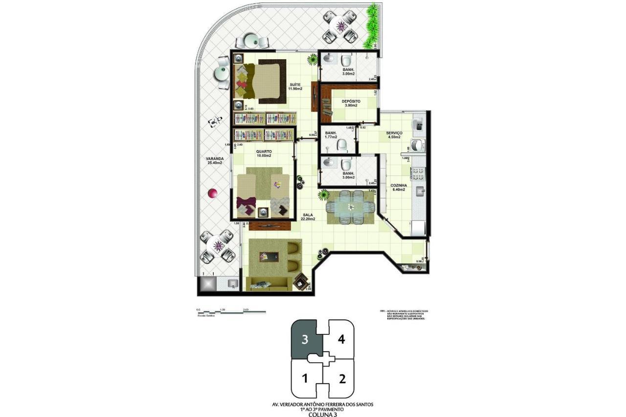 Lindo Ap Completo Em Cabo Frio Apartment Ngoại thất bức ảnh